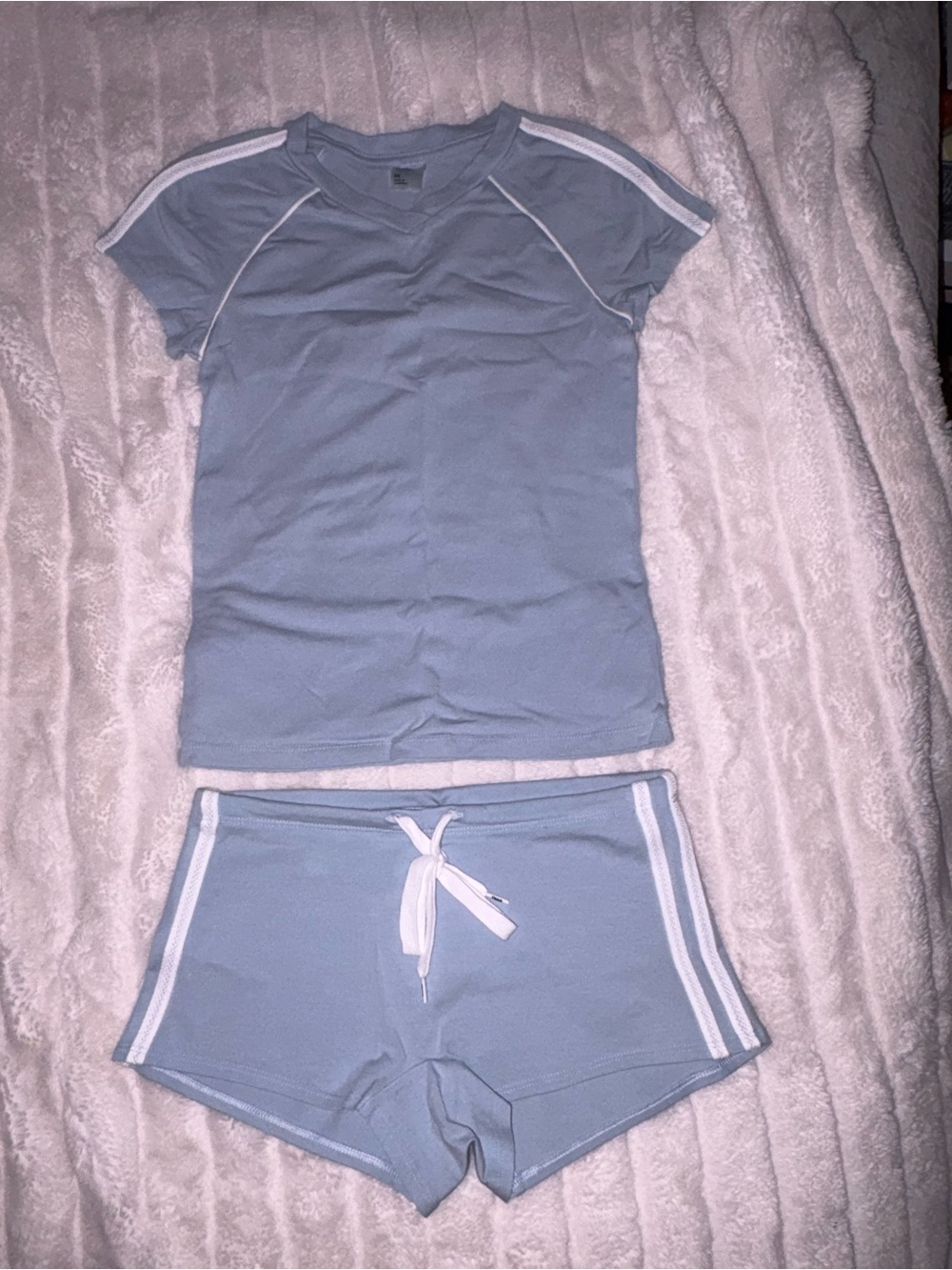 TNA chill lounge set - top xs - shorts s